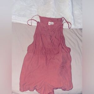 Abercrombie & Fitch linen short romper